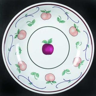 Princess House Orchard Medley Coupe Soup Bowl, Fine China Dinnerware   Fruit On