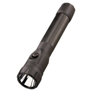 Streamlight 76835 LED Flashlight Polystinger DS Rechargeable Flashlight with 120Volt AC/DC Fast Charger and 2 Holders Black