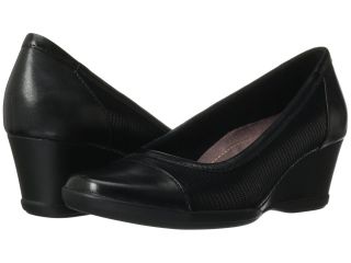 Clarks Neala Moon Womens Wedge Shoes (Black)