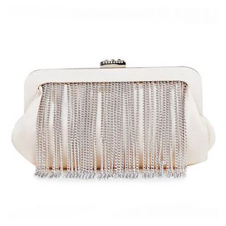 Attractive Silk With Metal Tassels Clutches/Evening Handbags(More Colors)