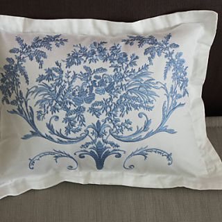 Country Embroidery Cotton Decorative Pillow Cover