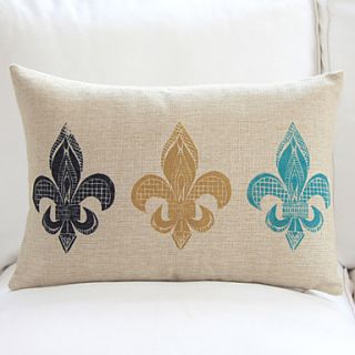 20 Ornamental Work Theme Cotton/Linen Decorative Pillow Cover
