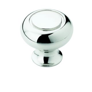 Amerock Traditional Polished Chrome Ring Knob (pack Of 5)