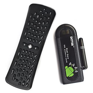 T6 Android 4.2 Dual Core Mini PC with M3 Air Mouse Keyboard(1.6GHz,RAM 8GBROM 1GB,Bluetooth,WiFi)