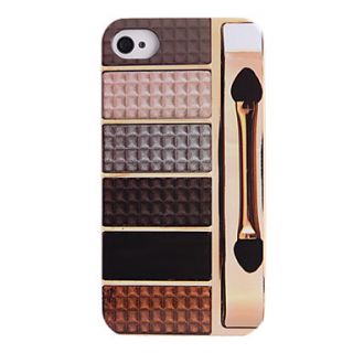 Eye Shadow Box Pattern ABS Back Case for iPhone 4/4S
