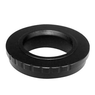 Black Slim 25mm C Mount Movie CCTV Lens to Pentax Q Camera Mount Adapter Ring