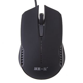 JS 166 Thunder Tiger Optical Business Wired Mouse