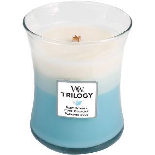 Woodwick Trilogy Fresh and Clean Candle