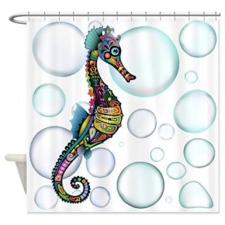  Seahorse Shower Curtain  Use code FREECART at Checkout