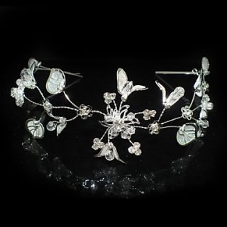 Pretty Alloy And Rhinestones Wedding And Special Occation Headbands