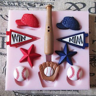 Baseball Hat Silicone Mold Fondant Molds Sugar Craft Tools Chocolate Mould For Cakes