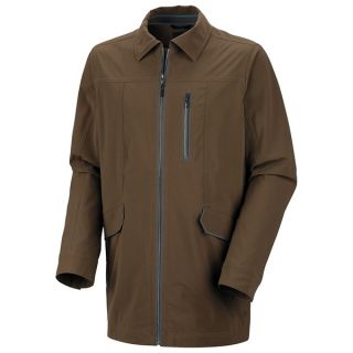 Columbia Sportswear Transit Zone Omni Tech(R) Jacket   Waterproof (For Men)   CAMO BROWN (L )