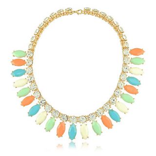 Yumfeel Womens Vintage Colorful Tassel Necklace