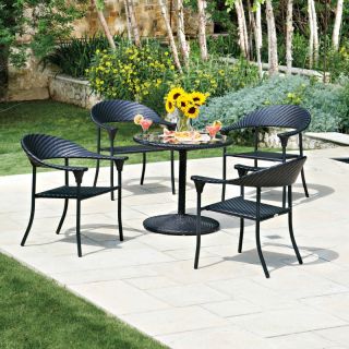 Whitecraft by Woodard Barlow Patio Dining Collection   WD2460 1