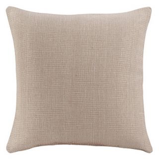 18 Squard Solid Tweed Polyester Decorative Pillow Cover
