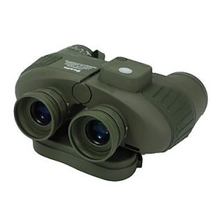 10X50 Waterproof and Night Vision Navy Binoculars Telescope with Rangefinder(Assorted Color)