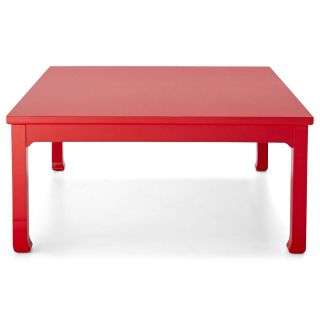 HAPPY CHIC BY JONATHAN ADLER Crescent Heights 37 Coffee Table, Red