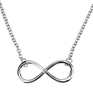 Alloy Infinite Pattern Necklace(Assorted Colors)(10 pieces/lot)