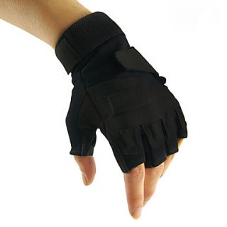 3 Color Mens Tactical Short Finger Gloves