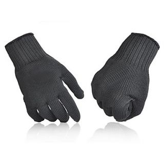 Black Cut proof Enhanced Outdoor Sports Gloves