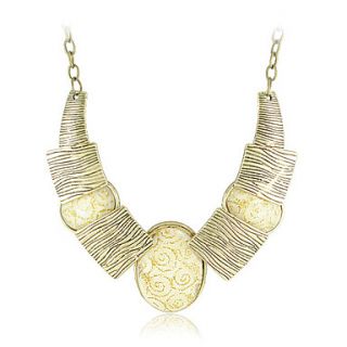 Yumfeel Womens Vintage Big Gem Strands Necklace