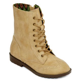 K9 By Rocket Dog K9 Risa Girls Casual Lace Up Boots, Camel, Girls