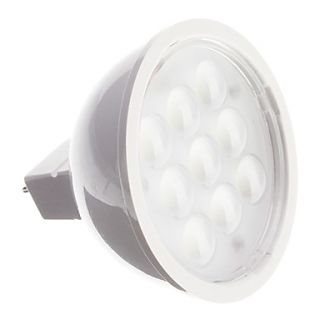 GU5.3/MR16 4W 9x2835SMD 300 400LM 5500 6500K Cool White Light LED Spot Bulb(DC 12)