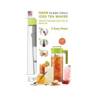TAKEYA Flash Chill 2 qt. Iced Tea Maker