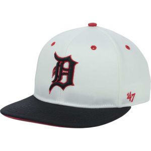 Detroit Tigers 47 Brand MLB Red Under Snapback Cap
