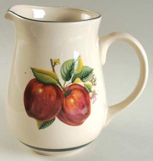 China Pearl Apples (Casuals) 64 Oz Pitcher, Fine China Dinnerware   Casuals, Red