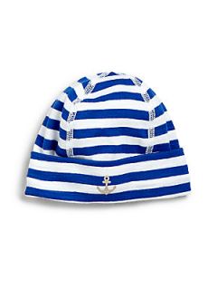 Petit Bateau Infants Striped Hat   Navy