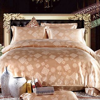 Flower High Quality Silk Bed Set Of Four SF00078