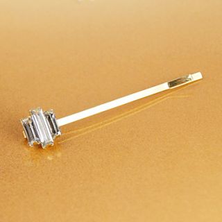 Evbea Womens Simple Crystal Hairpin (EYZ 00002 Screen Color)