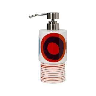 Creative Bath Dot Swirl Ceramic Soap Dispenser