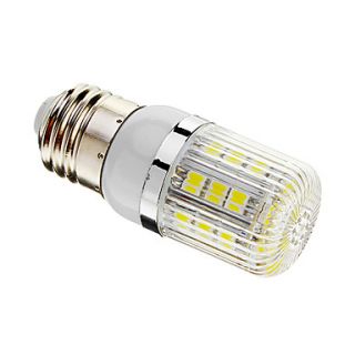 Dimmable E27 4W 30xSMD 5050 400LM 6000 6500K Cool White Light LED Corn Bulb(AC 220 240V)