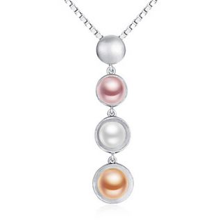 LuckyPearl Womens 6 7mm Natural Pearl Pendant Excl. Necklace PE0029C027270