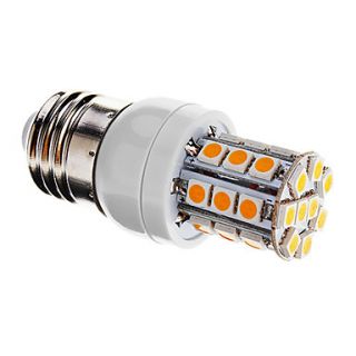 Dimmable E27 4W 30xSMD 5050 400LM 3000 3500K Warm White Light LED Corn Bulb(AC 220 240V)