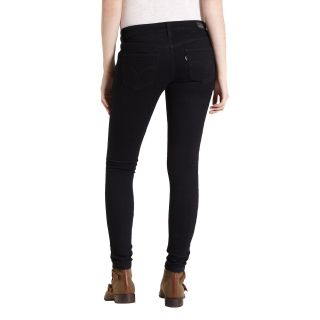 Levi s 535 Jeggings, Black, Womens