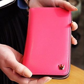 POLIS Womens Fuchsia Korean Cute Fashion Wallet