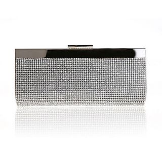 ONDY NewLong Section Diamond Evening Bag (Silver)