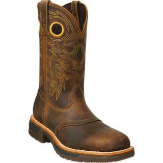 Rocky 11in. Original Ride Steel Toe EH Western Work Boot   Brown, Size 9 1/2