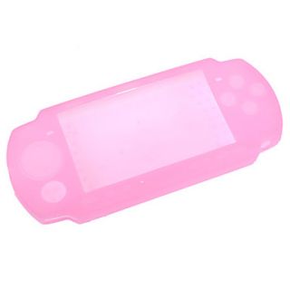 Silicone Protective Case for PSP 2000/3000 (Pink)