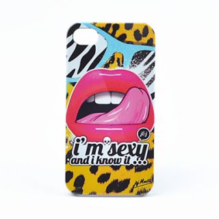 Joyland Sexy Lip Back Case for iPhone 4/4S