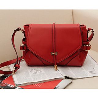 POLIS Womens Wine 2013 New Model Western Style Vintage Metal Like Crossbody Shoulder Bags