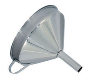 Update International 5 3/4 Funnel with Removable Strainer   Stainless