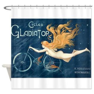  Cycles Gladiator, Bicycle, Vintage Poster Shower C  Use code FREECART at Checkout