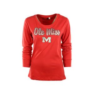 Mississippi Rebels NCAA Missy Madison Scoop Long Sleeve T Shirt