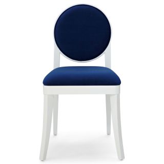 HAPPY CHIC BY JONATHAN ADLER Crescent Heights Side Chair, Navy