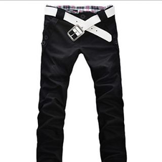 UF Mens Black Drape Pocket Trousers With Waistband