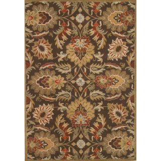 Nuloom Hand tufted Wool Chocolate Rug (8 X 10)